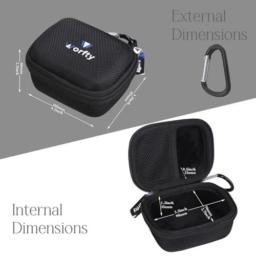Worfty Hard Protective Case for Mbzoey Electric Shavers