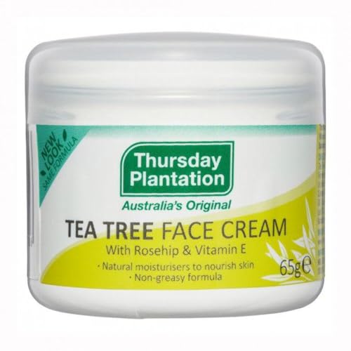 Thursday Plantation Tea Tree Face Cream with Rosehip & Vitamin E - 65g
