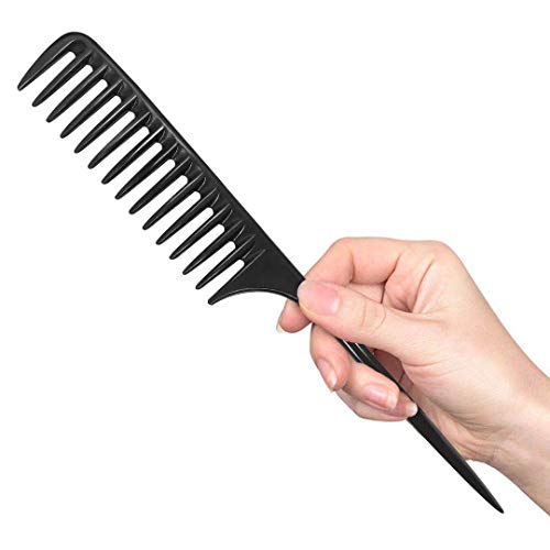 Wapodeai Wide Tooth Detangling Comb - Anti-Static & Heat Resistant