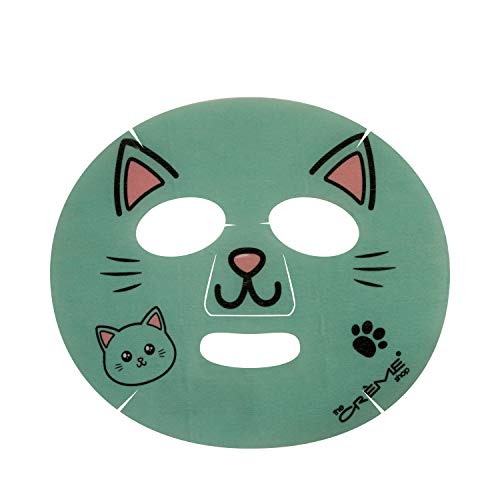 The Crème Shop Animal Sheet Mask - Hydrating Collagen & Vitamin C (Pack of 3)