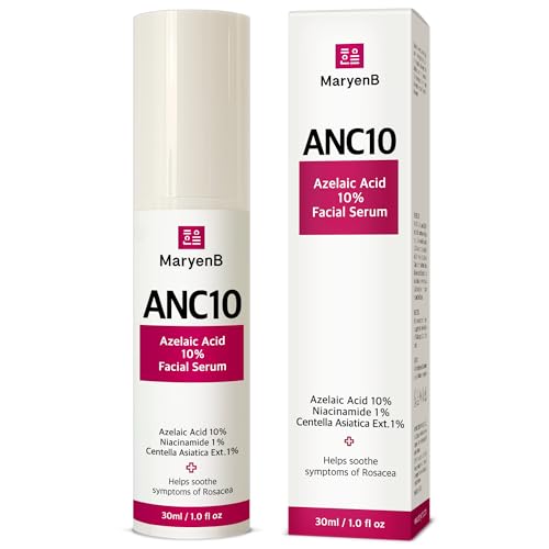 MaryenB Azelaic Acid 10% Face Serum with Niacinamide & Cica for Sensitive Skin
