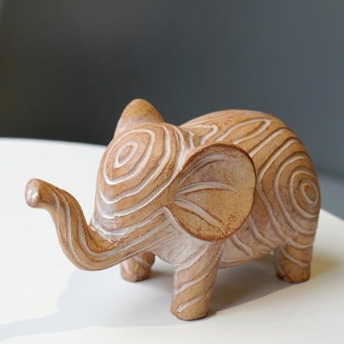 Good Luck Elephant Statue | Resin Decor for Home & Gifts