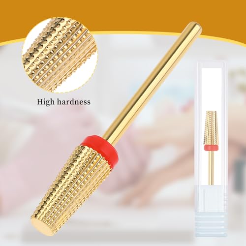 5-in-1 Tungsten Nail Drill Bits for Acrylic & Gel Nails