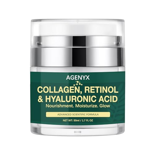 Retinol Face Moisturizer Cream with Collagen & Hyaluronic Acid