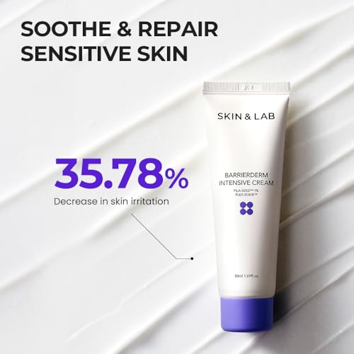 SKIN&LAB Barrierderm Intensive Cream 50ml - Hydrating Face & Body Moisturizer, Travel Size
