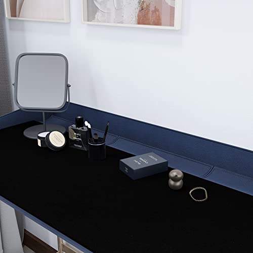 CRE8TIVE Self-Adhesive Black Velvet Drawer Liner, 12"x80"