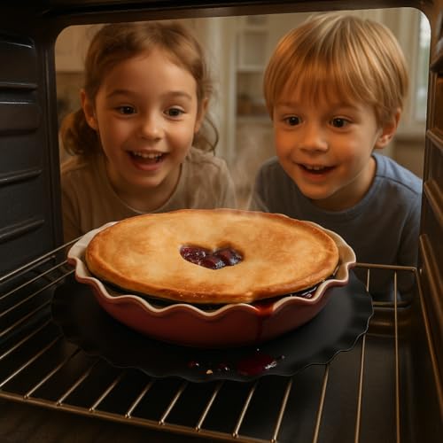 Mrs. Anderson’s Non-Stick Pie Drip Catcher Pan - 12.28 Inch Carbon Steel