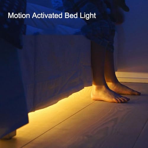 Battery Operated Motion Sensor LED Light Strip - 10 ft Warm White