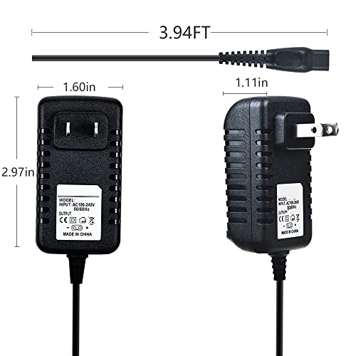 J-ZMQER Power Adapter for Philips Norelco Aquatec AT830 AT815