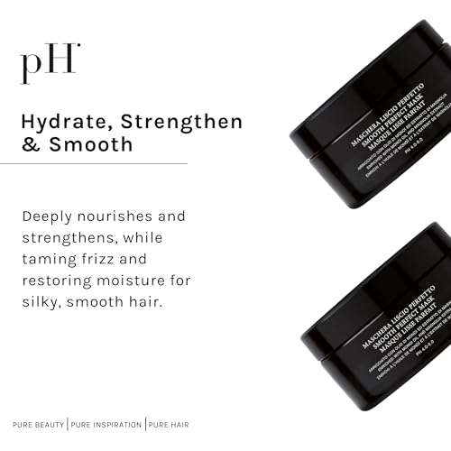 pH PURE HAIR Smooth Perfect Anti-Frizz Hair Mask Treatment - 6.76 Fl Oz