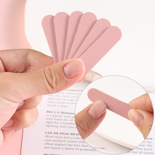 Mini Nail File and Orange Stick Set for Press On Nails - 20PCS
