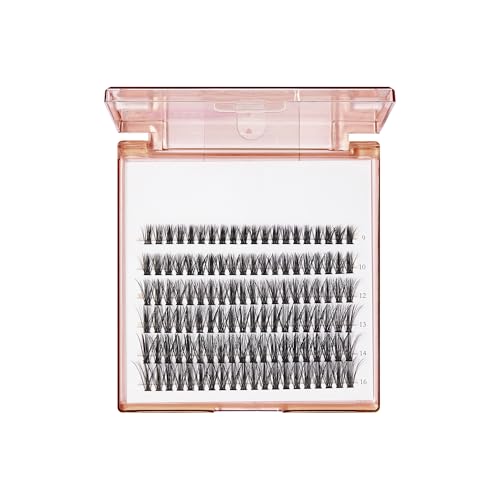 BeBlinky False Eyelash Extension Kit - 120 Wispy Lash Clusters, 9mm-16mm