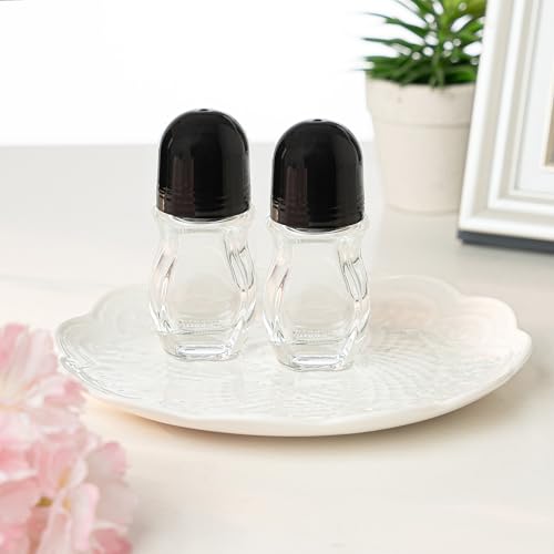50ml Glass Roller Bottles - 2 Pack for Essential Oils & Perfumes