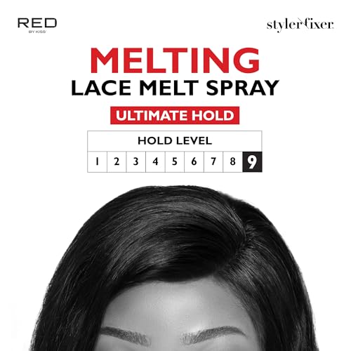 RED by Kiss Lace Melt Spray - Ultimate Hold & Scalp Protection