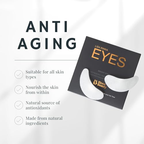 Rinna Beauty Bright Eyes Cooling Under Eye Gel Patches - 8 Pairs