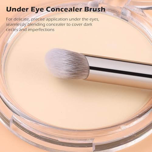 TEOYALL Dual-Ended Foundation & Concealer Brush - Two Sizes