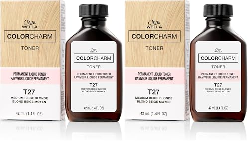 ColorCharm Permanent Liquid Hair Toner - Neutralize Brass & Tone Blonde