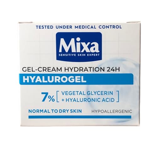 Mixa Hyalurogel Hydration Cream Gel for Normal Dehydrated Skin 50ml