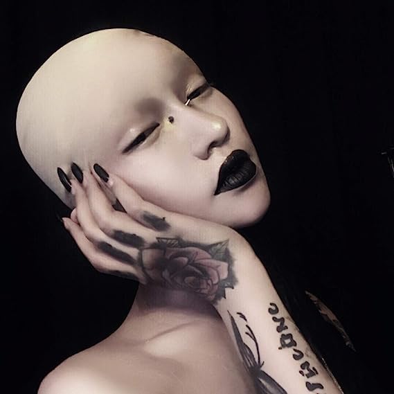 Bald Cap for Adults - 6 Piece Latex Wig Cap Costume Accessory | Perfect for Halloween Parties