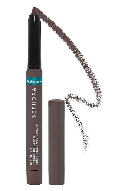 SEPHORA Colorful Waterproof Eyeshadow & Eyeliner Stick 09 Espresso Matte