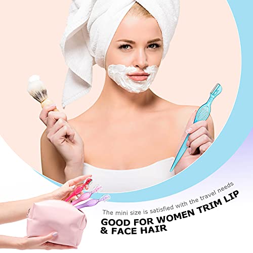 Honoson 8-Pack Eyebrow Razors for Women - Facial Hair Removal