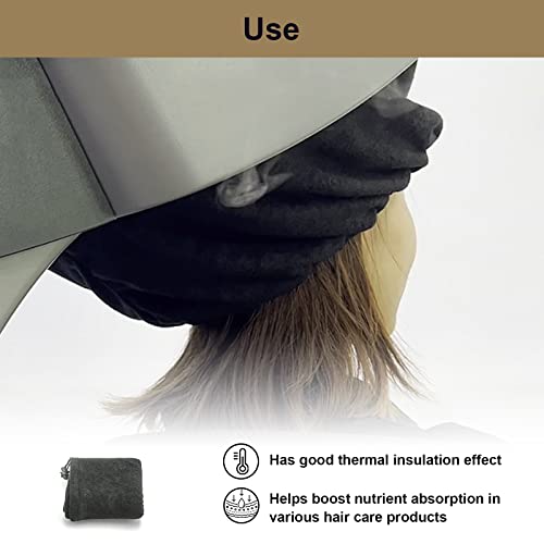 Elitzia Cotton Hair Steamer Hood Replacement Cover - Black