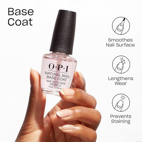 OPI Nail Lacquer Base Coat – Chip Resistant Nail Treatment