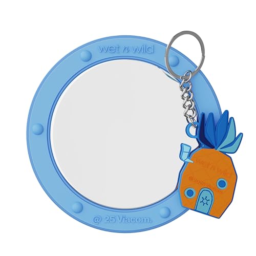 Always Looking Up SpongeBob Mirror & Keychain Set - Fun Acrylic Design