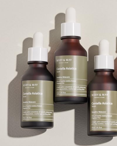 Mary&May Centella Asiatica Cica Serum - 95% Extract for Sensitive Skin