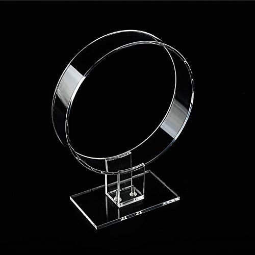 Clear Acrylic Headband Display Stand - 2 Pack Hair Accessory Organizer