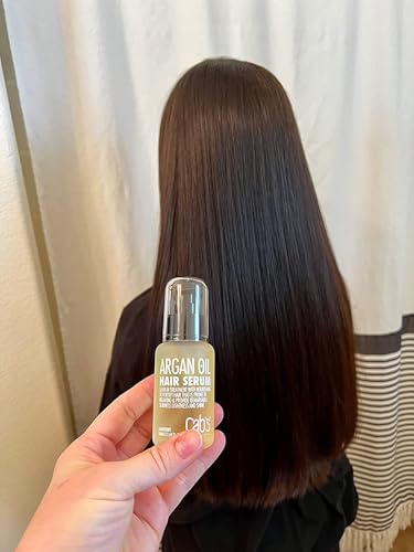 Silk Essence Hair Serum with Argan & Coconut Oil for Frizz Control