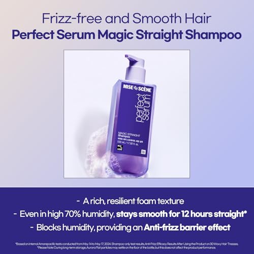 Mise En Scene Perfect Serum Hair Care Travel Kit - TSA Approved 3-Piece Set