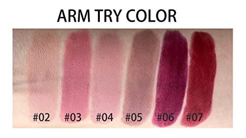 AKARY Long Lasting Matte Nude Lipstick - Eco-Friendly Paper Tube