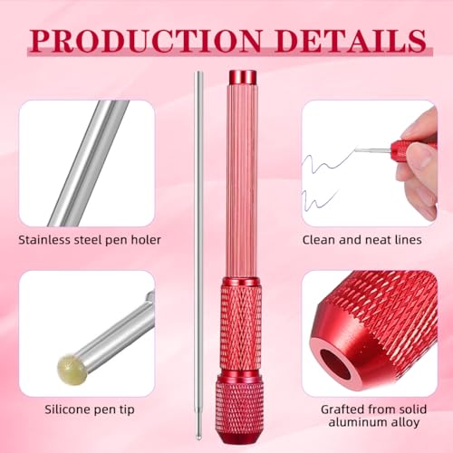EXCEART Professional Tattoo Stencil Pen Set with Adjustable Grip - 20 Pcs