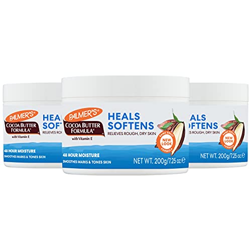 Palmer's Cocoa Butter Body Lotion with Vitamin E - 7.25 Oz (3 Pack) | Deep Hydration for Dry & Eczema-Prone Skin