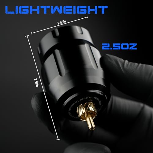 Rechargeable 1500mAh Wireless Tattoo Power Supply with Digital Screen