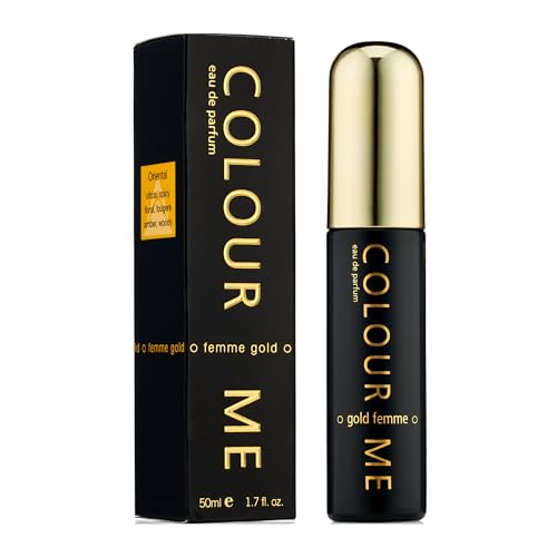 Colour Me Gold Femme Eau de Parfum - Jasmine & Rose - 1.7 oz