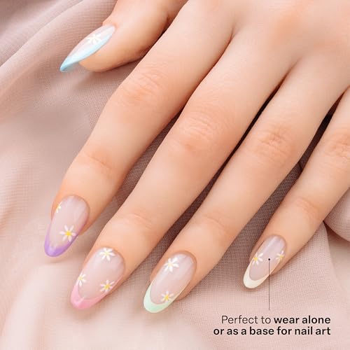 Aprés Neutrals Gel-X Soft Gel Nail Tips - Natural Round Medium (150pcs)