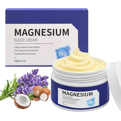 Danliss Magnesium Lotion with Chamomile & Hyaluronic Acid for Sleep - Soothing Night Moisturizer (Variation 1)