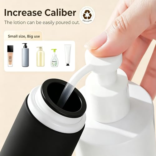 Tonater 17 Pack Travel Bottles Set TSA Approved Leak-Proof Silicone Toiletry Containers with Labels – Black, White, Green, Dark Blue, Khaki