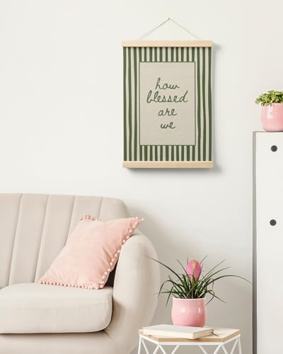 How Blessed Are We Christian Wall Art - 12x16 Framed Canvas