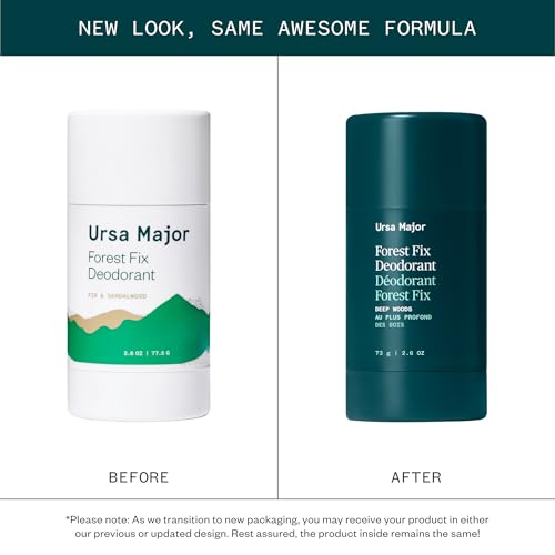 Ursa Major Forest Fix Natural Deodorant - Aluminum-Free, 2.6 oz