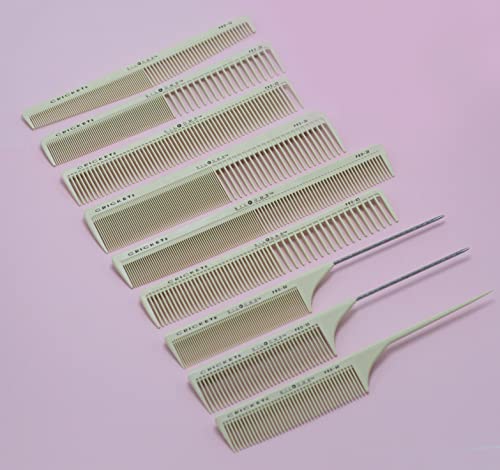 Cricket Silkomb Pro-50 Fine Tooth Rattail Comb for Precision Styling