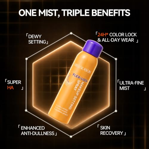 Miss Season Flex-Lock Makeup Setting Spray 3S 24H Ultra-Fine Mist