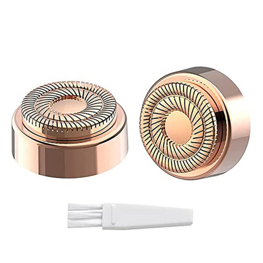Facial Hair Remover Replacement Heads Gen 2 for Flawless Finishing Touch, Double Ring Blades Compatible with Flawless Generation 2 Devicce