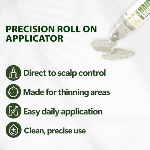 8K8 Hair Growth Serum Roll-On for Thinning Hair with Biotin & Rosemary
