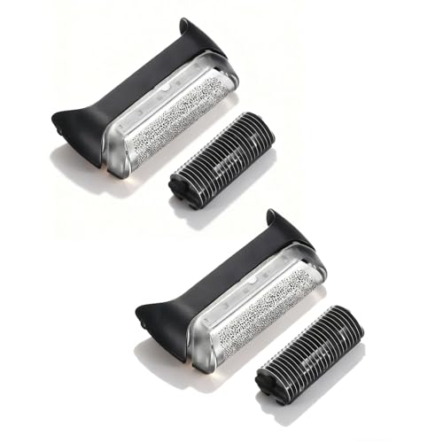 Ketofa 2 Pack Replacement Foil and Cutter for Bra-un Series 1 & Cruzer Models