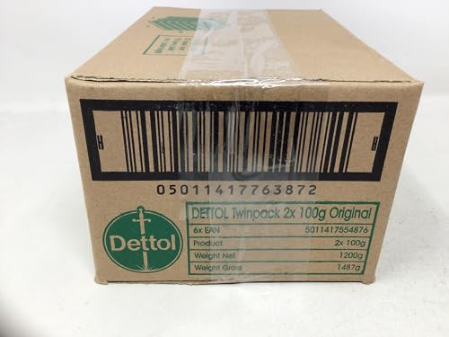 Dettol Original Antibacterial Soap - 3.5 Ounce Pack of 12