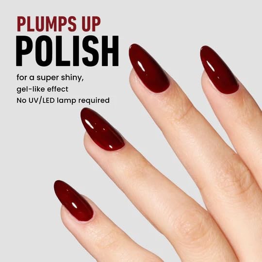 LONDONTOWN Gel Genius Top Coat for Long-Lasting Shine - 2 Piece Set