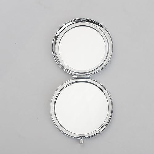 AKTAP Princess Compact Mirror with Inspirational Quote